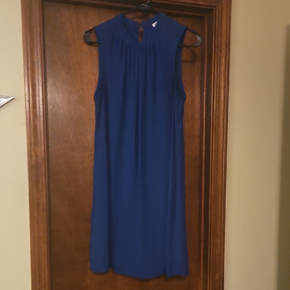 DR2 Royal Blue Sleeveless Mini Dress